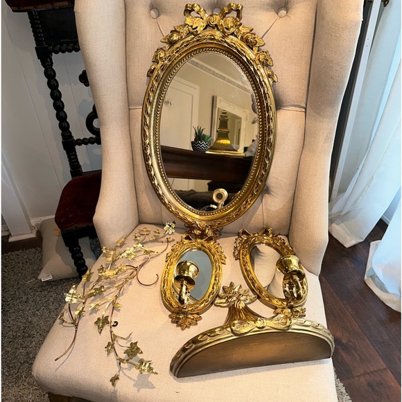 Home Interiors Wall Decor Home Interiors 6pc Decor Mirror Sconce